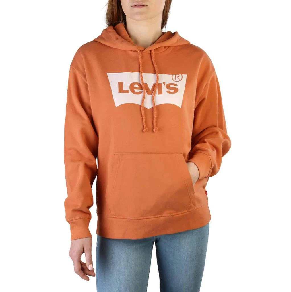 商品Levi's|Sweatshirts Orange Women,价格¥455,第1张图片