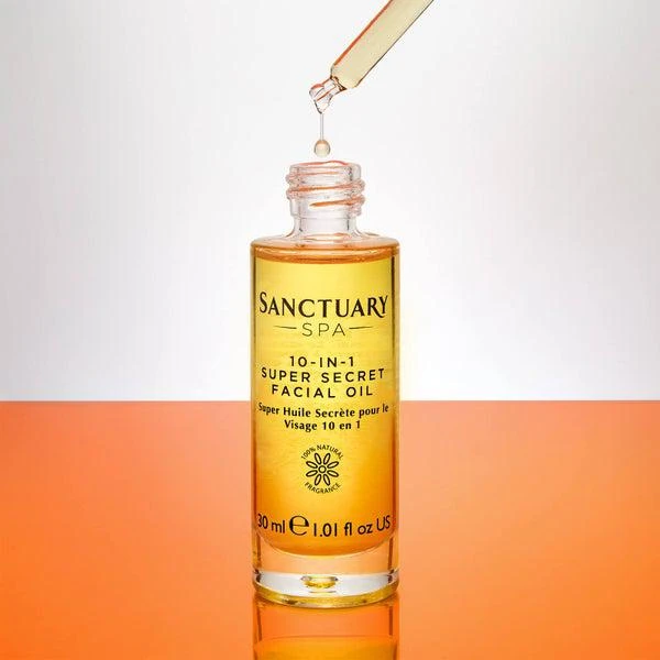 商品Sanctuary Spa|Sanctuary Spa 10-in-1 Super Secret Facial Oil 30ml,价格¥223,第3张图片详细描述