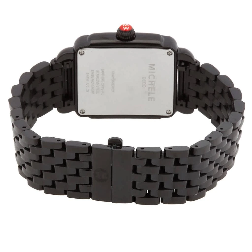 商品Michele|Deco Mid Quartz Black Dial Ladies Watch MWW06V000127,价格¥11606,第3张图片详细描述