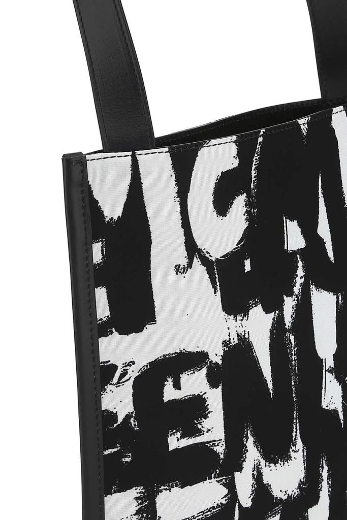 商品Alexander McQueen|Alexander McQueen Graffiti-Printed Open Top Shoulder Bag,价格¥2390,第4张图片详细描述