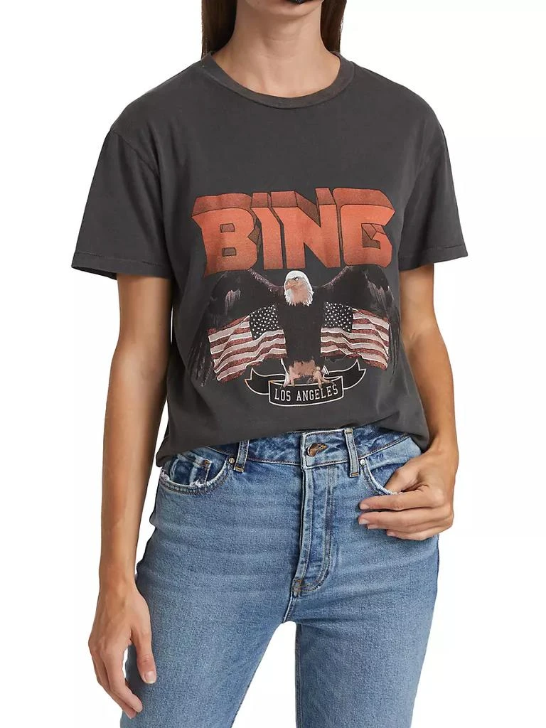 商品ANINE BING|Vintage Logo T-Shirt,价格¥748,第3张图片详细描述