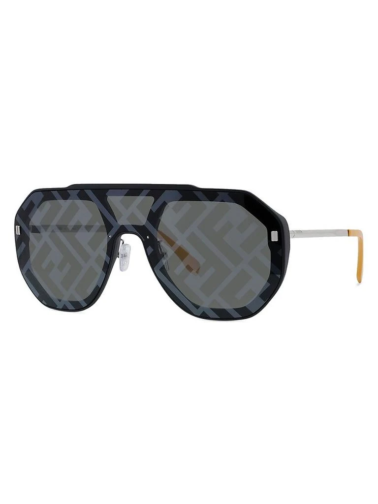 商品Fendi|Logo Pilot Mask Sunglasses,价格¥3915,第2张图片详细描述