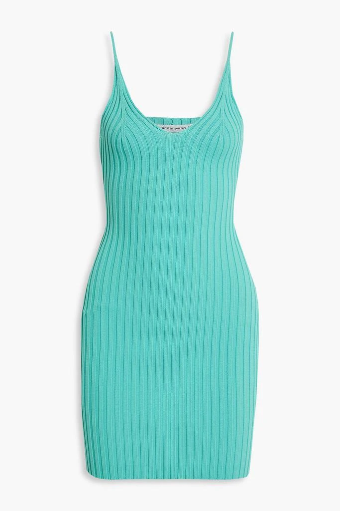 商品Alexander Wang|Ribbed-knit mini dress,价格¥994,第3张图片详细描述