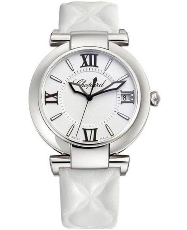 商品Chopard|Chopard Imperiale Automatic 40mm White Dial Leather Strap Women's Watch 388531-3007,价格¥32416,第1张图片