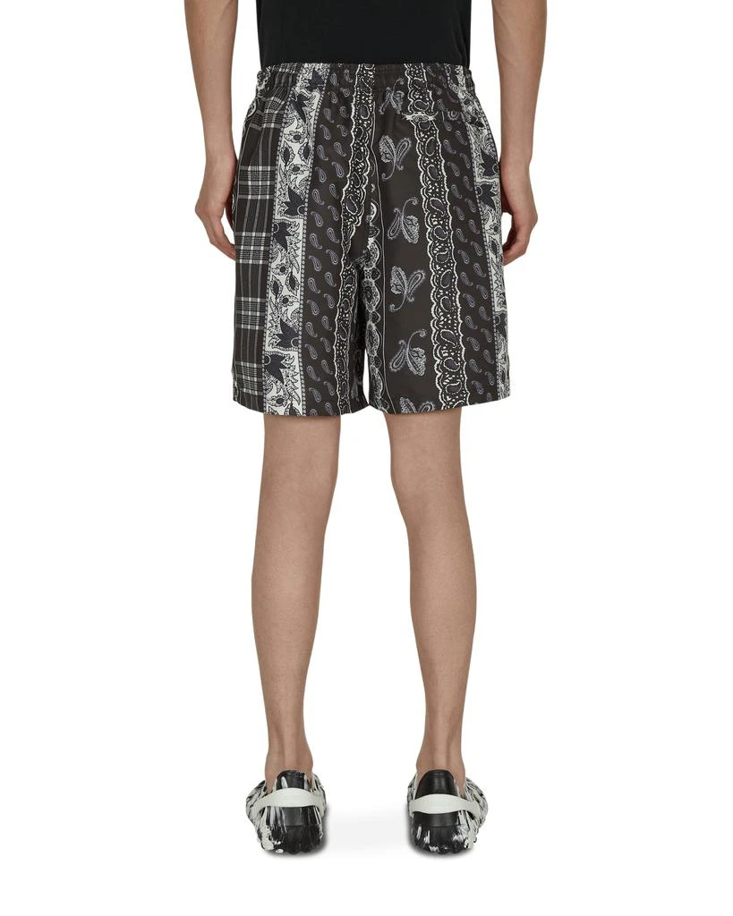 商品STUSSY|Paisley Plaid Water Shorts Black,价格¥221,第3张图片详细描述