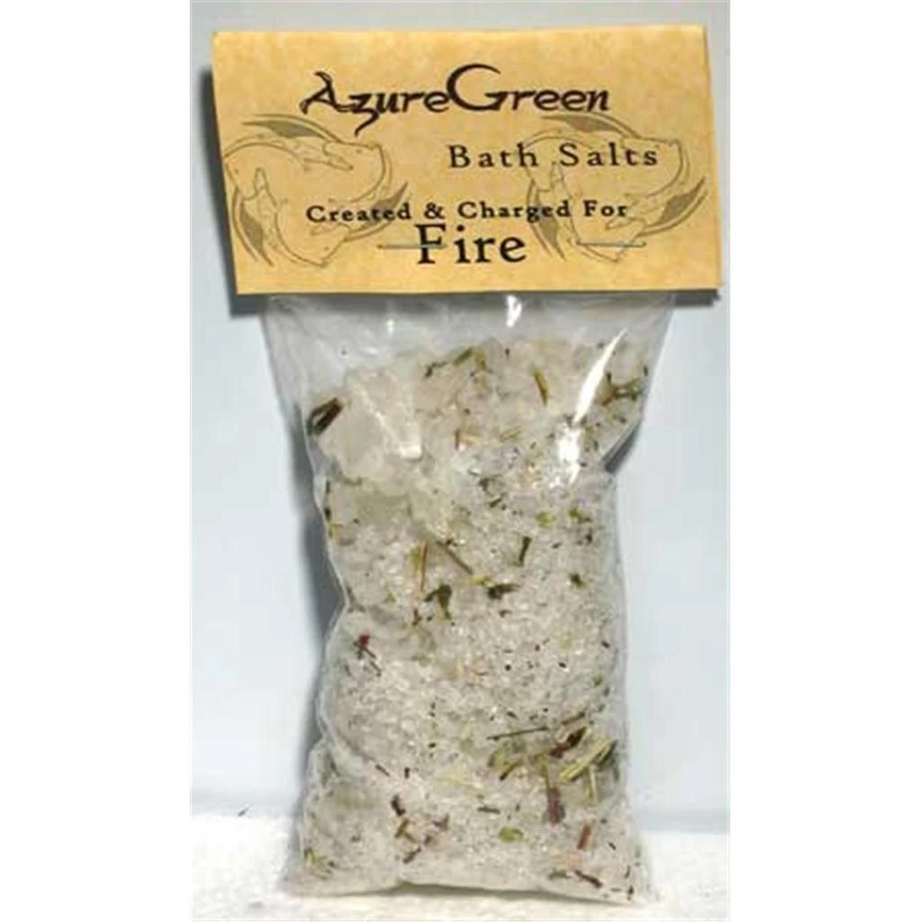 商品AzureGreen|RBFIR Fire Bath Salts 6 Oz,价格¥117,第1张图片