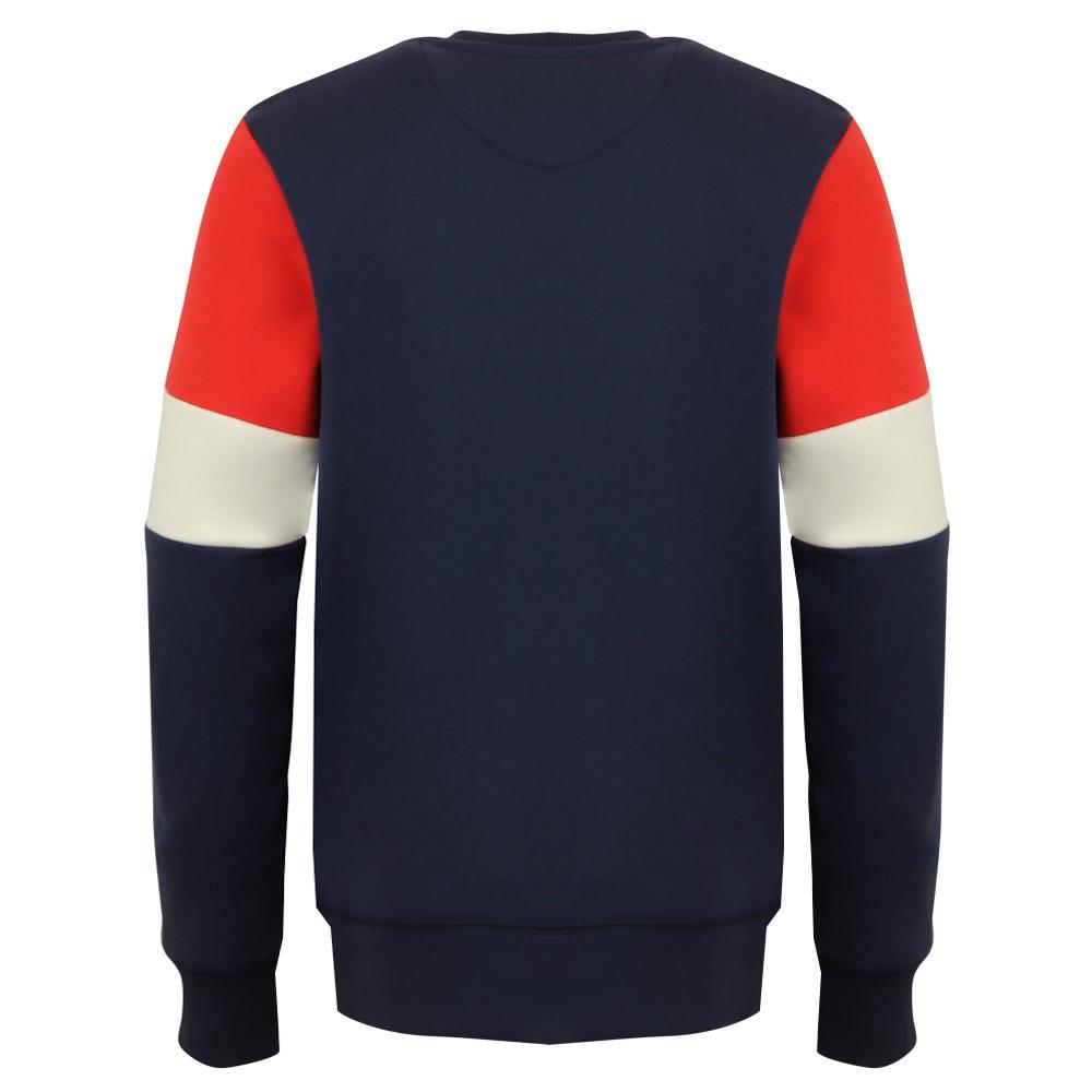 Navy Red & White Logo Sweatshirt商品第3张图片规格展示