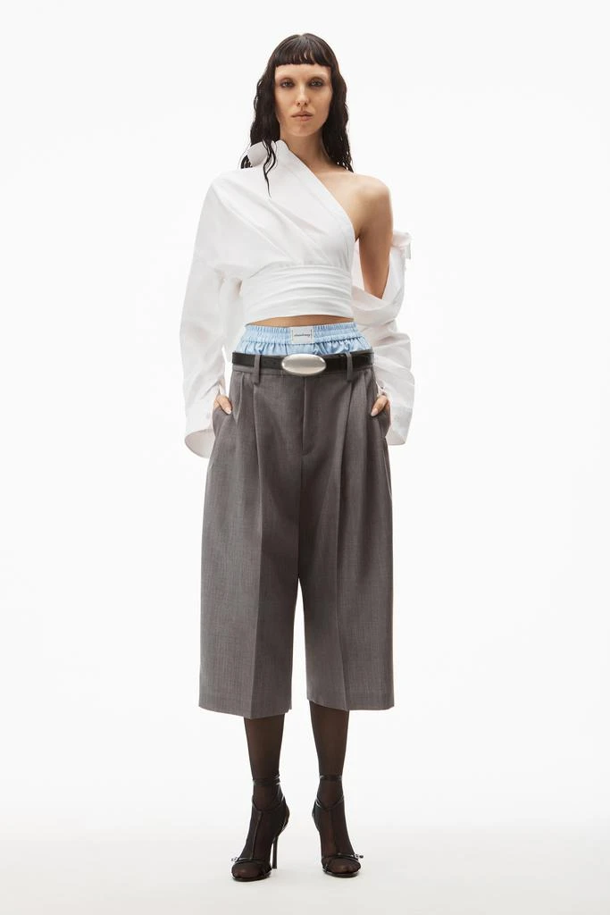 商品Alexander Wang|Layered Tailored Culotte In Wool Blend,价格¥2944,第2张图片详细描述