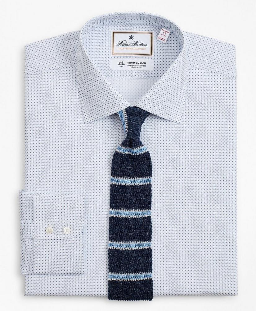 商品Brooks Brothers|Luxury Collection Madison Relaxed-Fit Dress Shirt, Franklin Spread Collar Geo Print,价格¥368,第1张图片