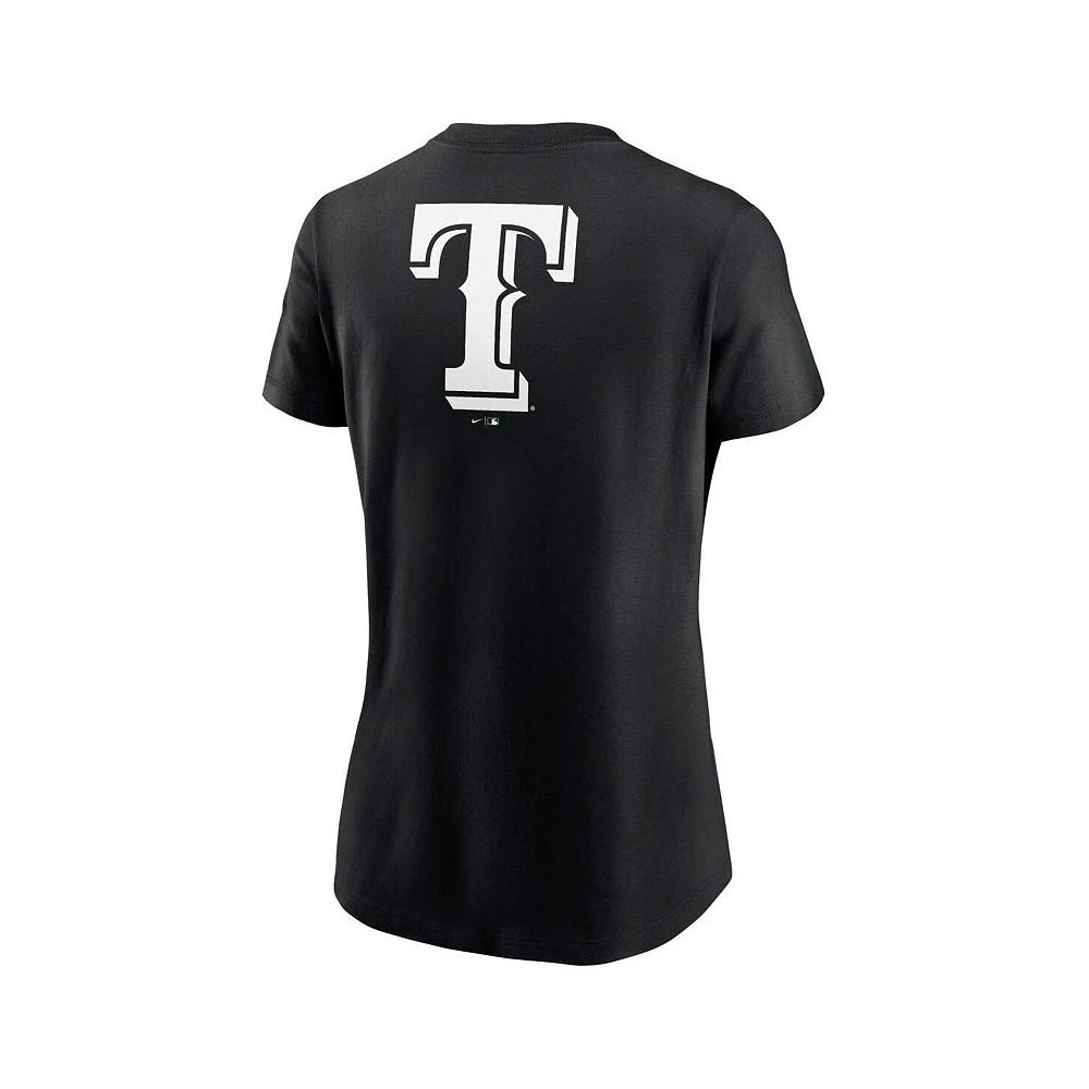 商品NIKE|Women's Black Texas Rangers Over Shoulder T-shirt,价格¥224,第2张图片详细描述