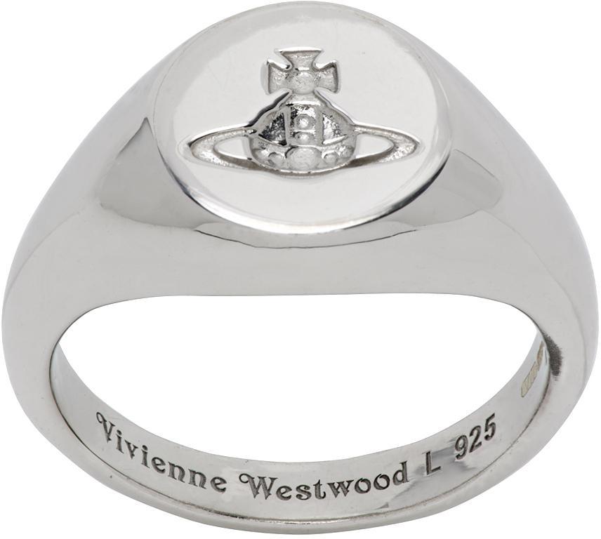 商品Vivienne Westwood|Silver Sigillo Ring,价格¥1801,第1张图片