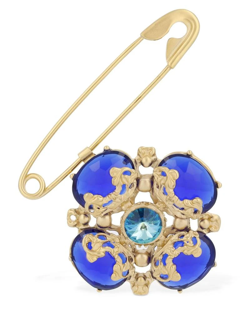 商品MAISON MARGIELA|Reversible Flower Crystal Brooch,价格¥4904,第1张图片