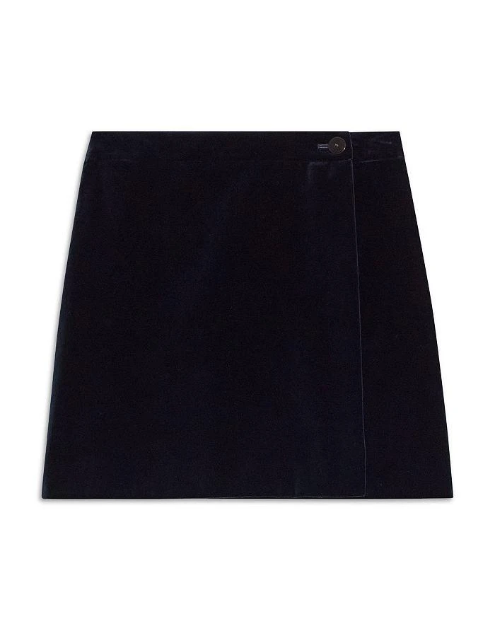 商品Theory|Velvet Wrap Mini Skirt,价格¥595,第5张图片详细描述