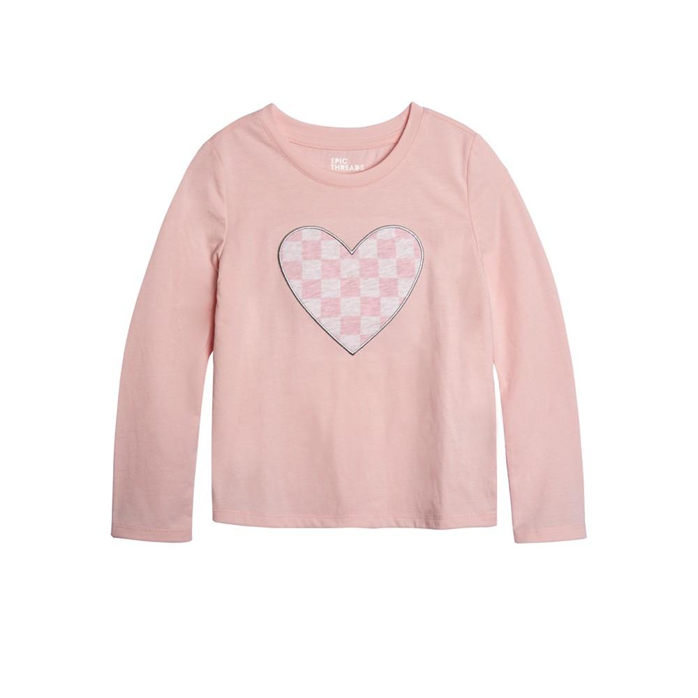 Little Girls Long Sleeve T-shirt, Created For Macy's商品第1张图片规格展示