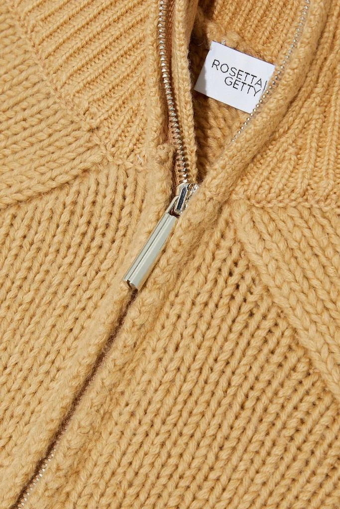 商品ROSETTA GETTY|Cropped cotton-blend sweater,价格¥3470,第2张图片详细描述
