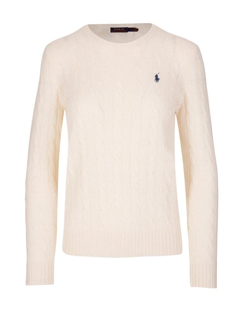 商品Ralph Lauren|Polo Ralph Lauren Pony Embroidered Cable-Knit Jumper,价格¥1460,第1张图片