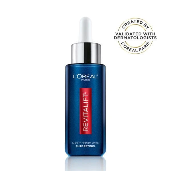 商品L'Oreal Paris|Revitalift Derm Intensives Night Serum, 0.3% Pure Retinol,价格¥298,第1张图片