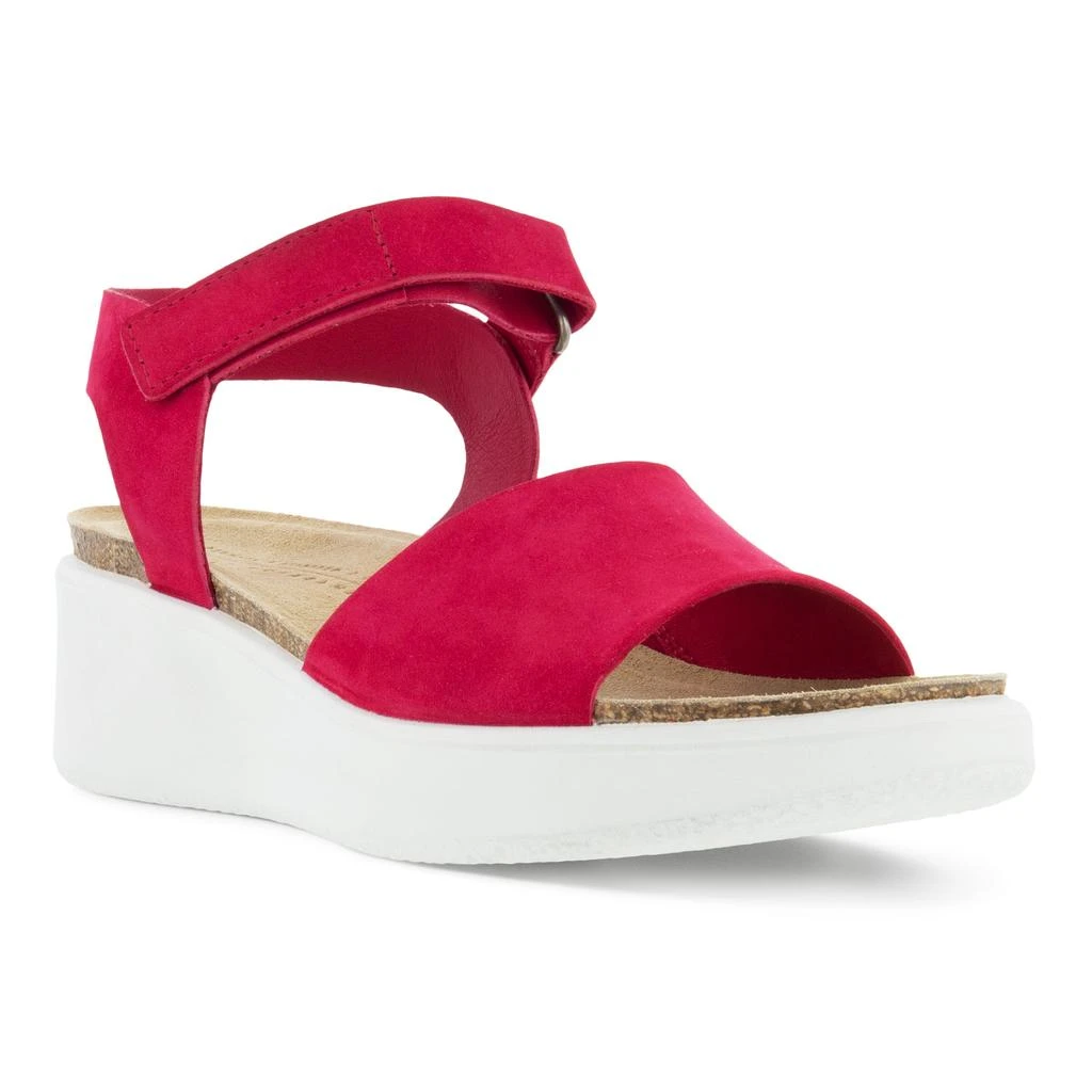 商品ECCO|ECCO FLOWT Women's Wedge Cork Sandal,价格¥803,第2张图片详细描述