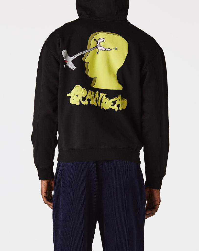 商品Brain Dead|Stoned Head Zip Hooded Sweatshirt,价格¥1217,第4张图片详细描述