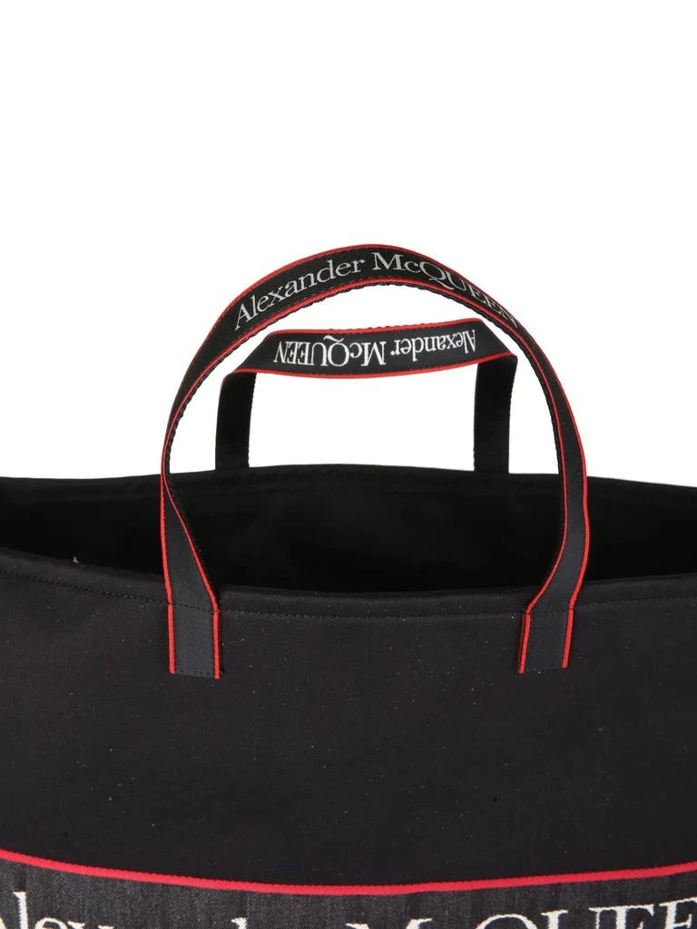 商品Alexander McQueen|Alexander McQueen Est West Selvedge Tote Bag,价格¥5852,第4张图片详细描述