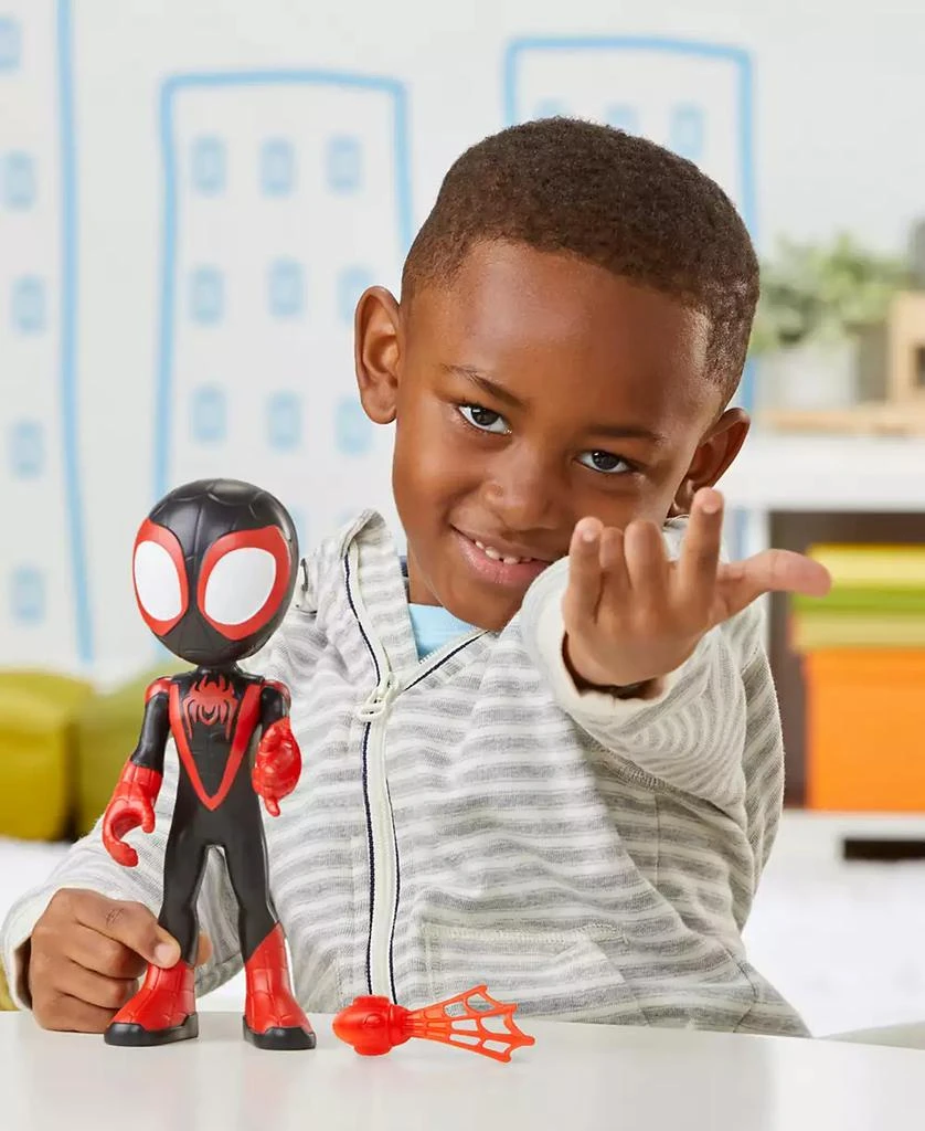 商品Hasbro|Supersized Miles Morales, Spider Man Action Figure,价格¥68,第4张图片详细描述