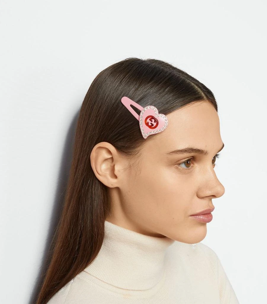 商品Gucci|Interlocking G Hair Clip,价格¥2908,第3张图片详细描述