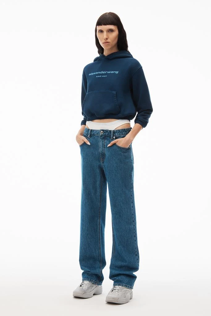 商品Alexander Wang|Layered Loose Jean In Denim,价格¥1876,第2张图片详细描述