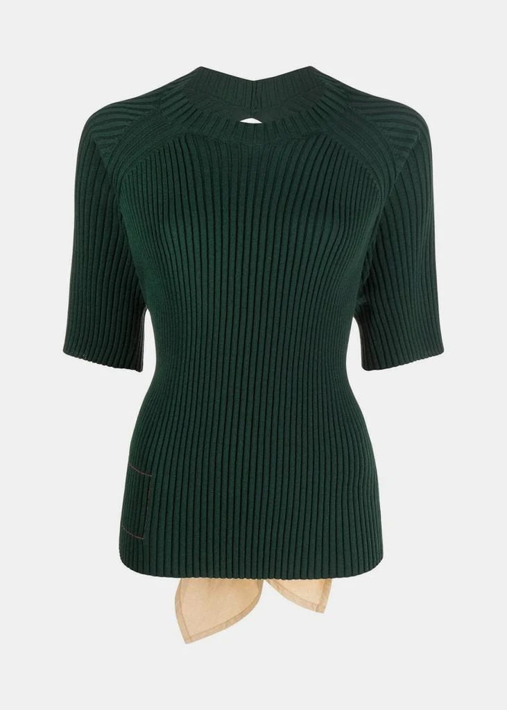商品Uma Wang|Uma Wang Green Knit Top,价格¥2780,第1张图片