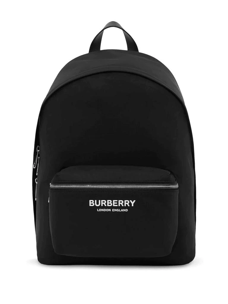 商品Burberry|BURBERRY logo-print zip-around backpack,价格¥7093,第1张图片