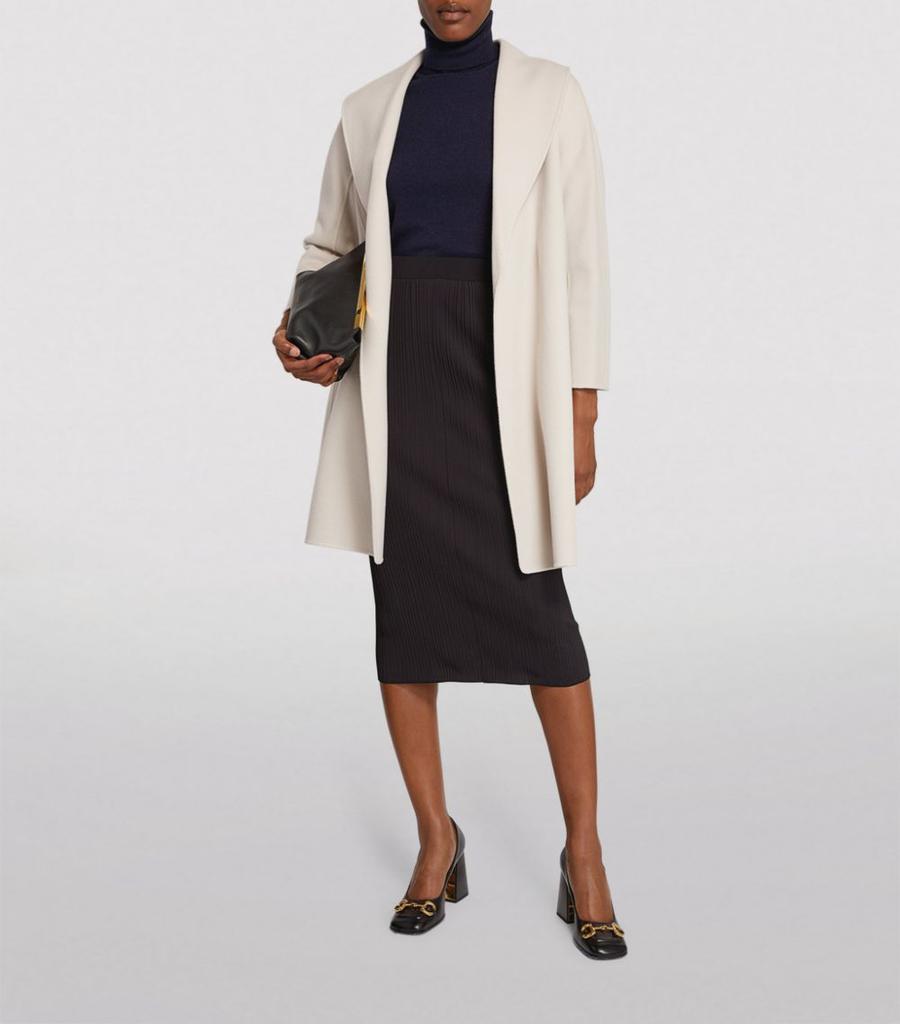 Virgin Wool Belted Coat商品第2张图片规格展示