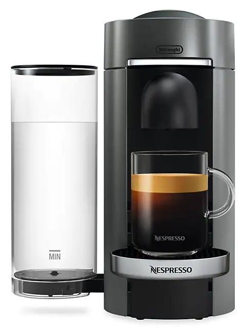 商品De'Longhi|Vertuoplus Deluxe Coffee & Espresso Single-Serve Machine,价格¥1389,第1张图片