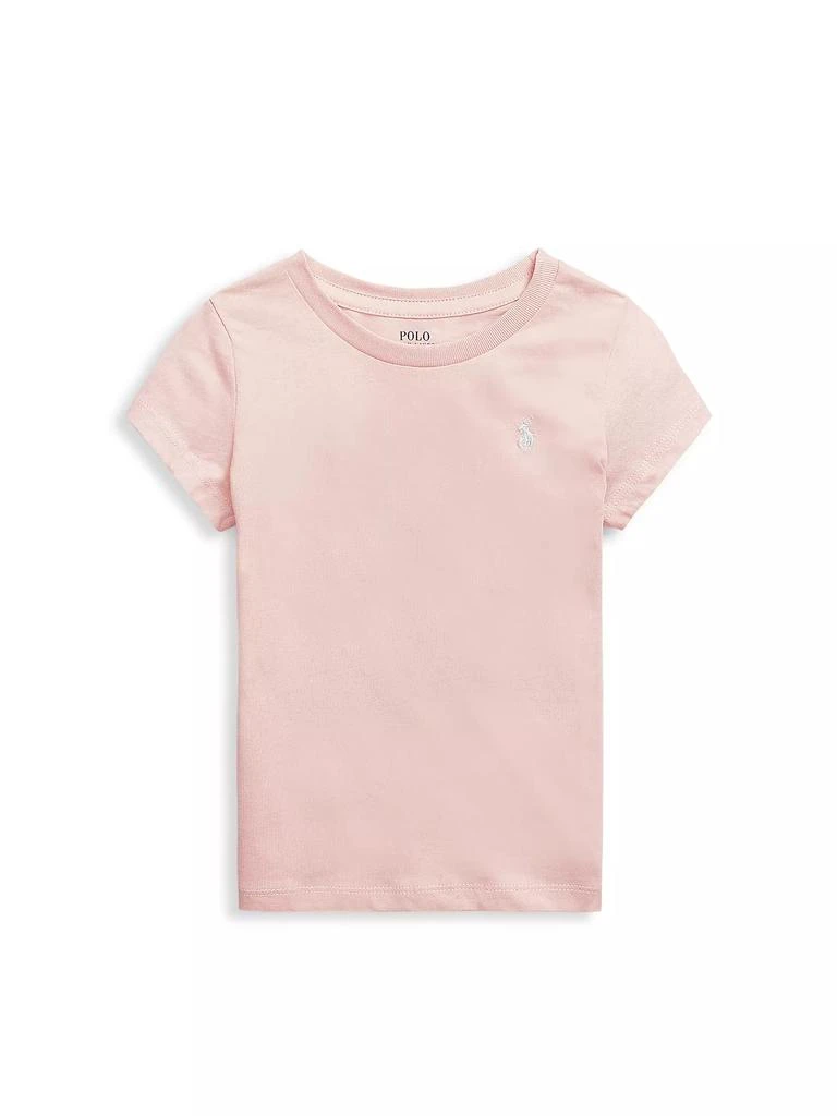 商品Ralph Lauren|Little Girl's & Girl's Signature Cotton Polo Tee,价格¥221,第1张图片