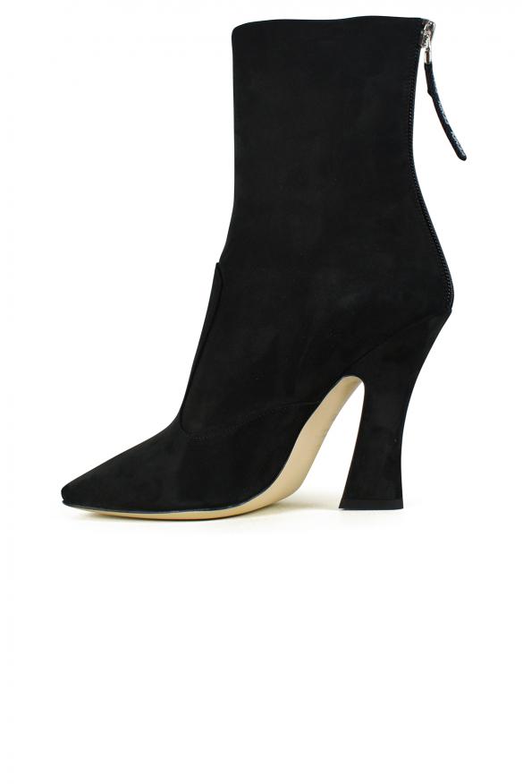 Black nubuck boots - Shoe size: 35,5商品第4张图片规格展示