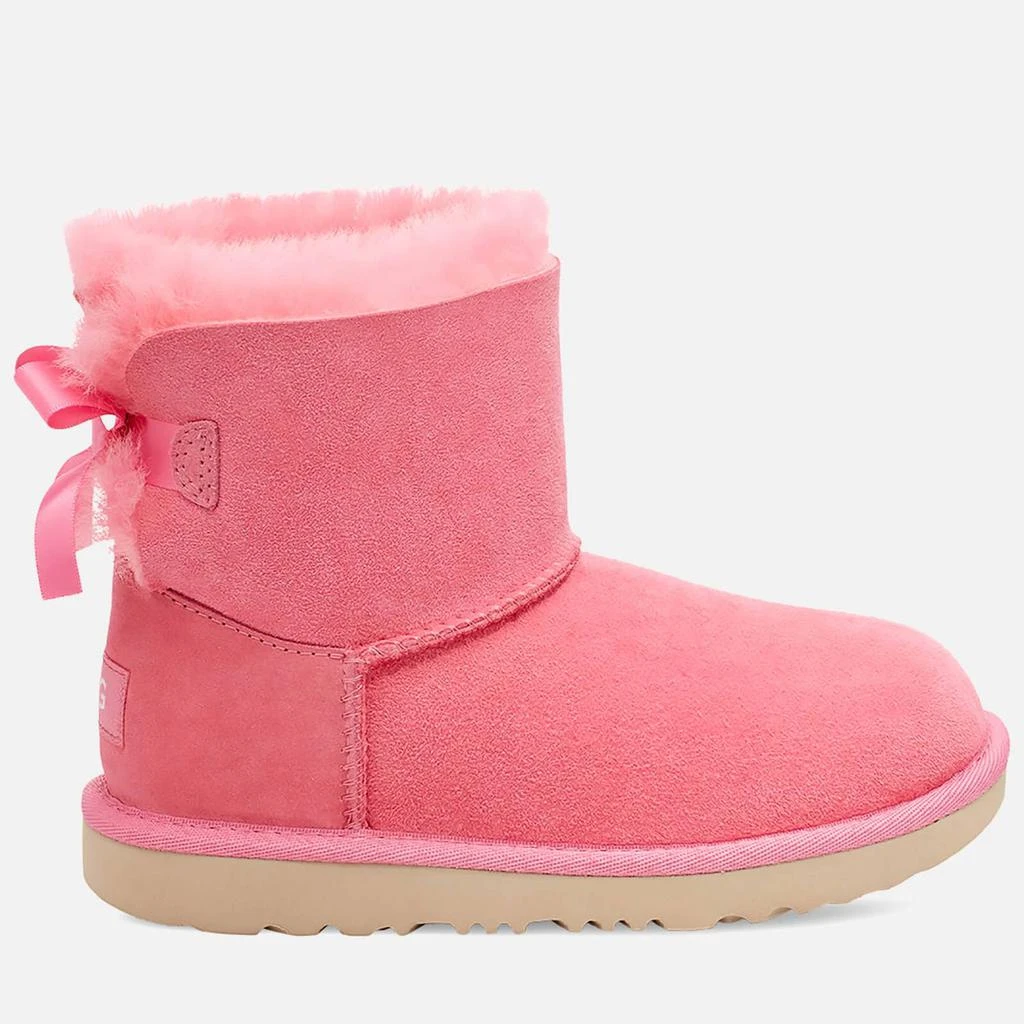 商品UGG|UGG Kids' Mini Bailey Bow II Boots - Pink Rose,价格¥581,第2张图片详细描述