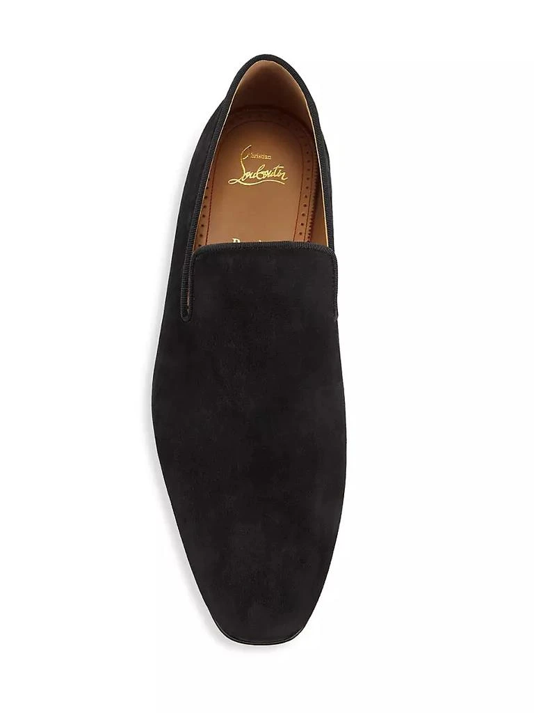 商品Christian Louboutin|Marquees Spiked Suede Loafers,价格¥7447,第5张图片详细描述