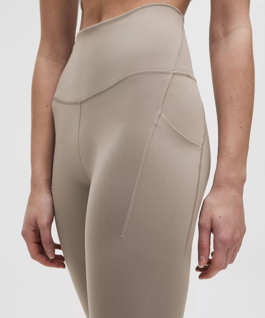 商品Lululemon|Wunder Train High-Rise Crop with Pockets 23",价格¥567,第5张图片详细描述