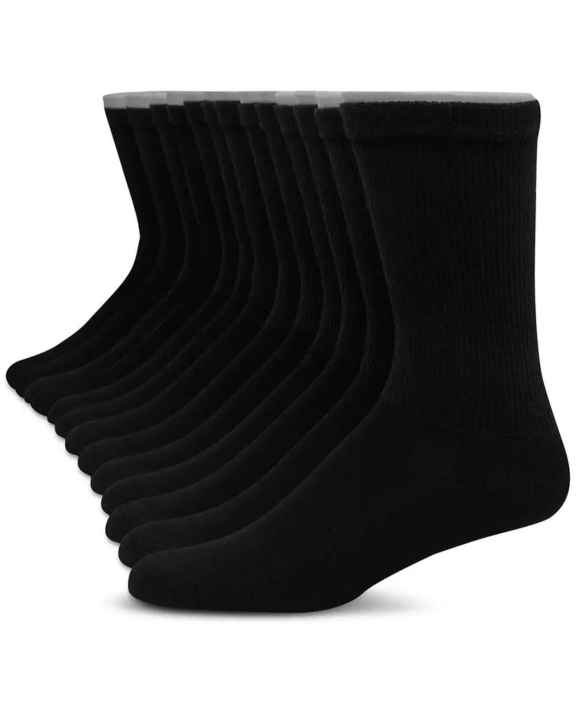 商品Hanes|Men's 12-Pk. Ultimate Crew Socks,价格¥119,第1张图片