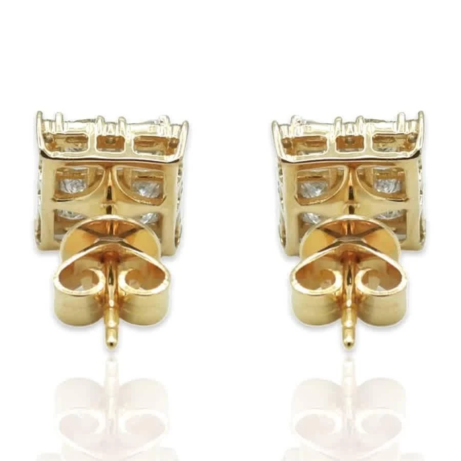 商品Tresorra|Tresorra 18K Yellow Gold Diamond Stud Earrings,价格¥8391,第3张图片详细描述