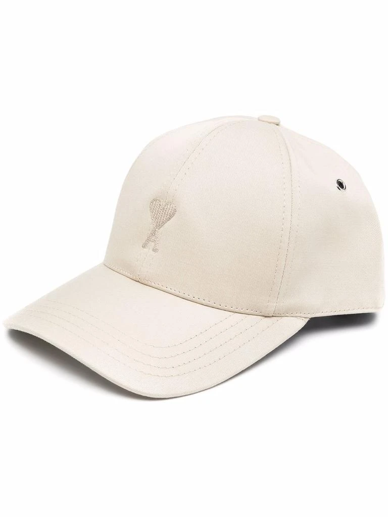 商品AMI|AMI PARIS TONAL AMI DE COEUR EMBROIDERY CAP,价格¥951,第1张图片