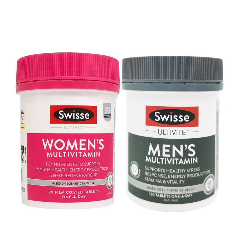 商品Swisse|澳洲进口Swisse男士女士多种复合维生素含B族综合维他命120粒,价格¥208,第1张图片