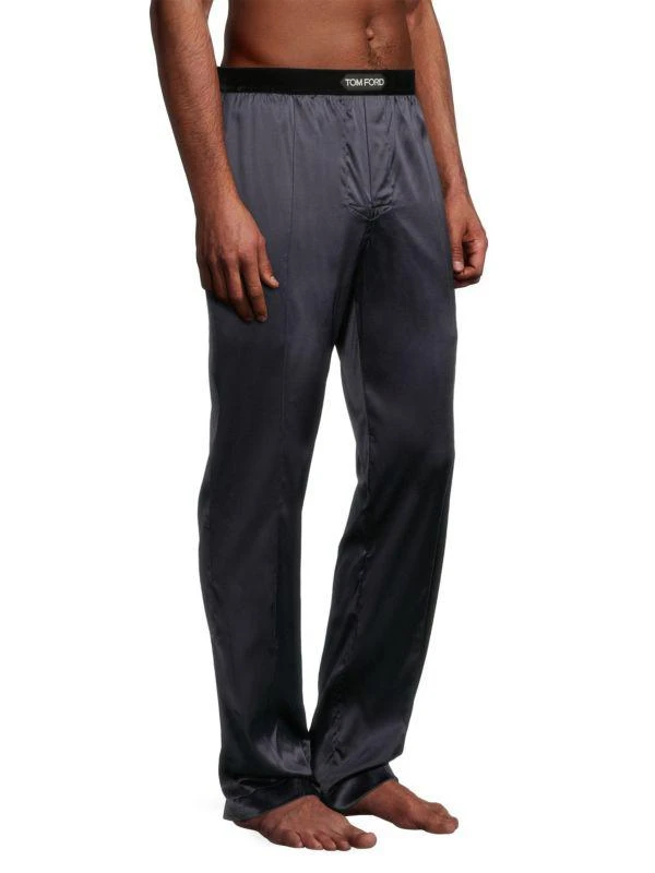 商品Tom Ford|Silk-Blend Pajama Pants,价格¥2202,第3张图片详细描述