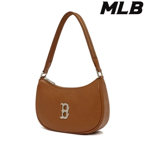 【享贝家】MLB 美联邦皮质腋下包饺子包棕色3ABQS022N-43BRS-FREE 商品