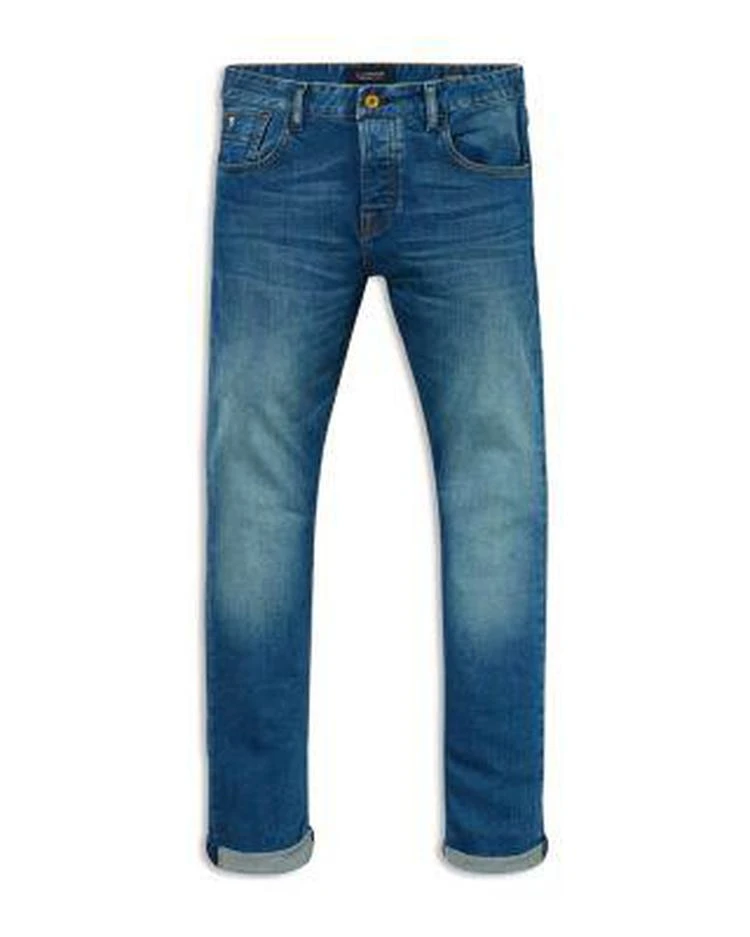 商品Scotch & Soda|Stretch Slim Straight Fit Jeans in Blue,价格¥351,第3张图片详细描述