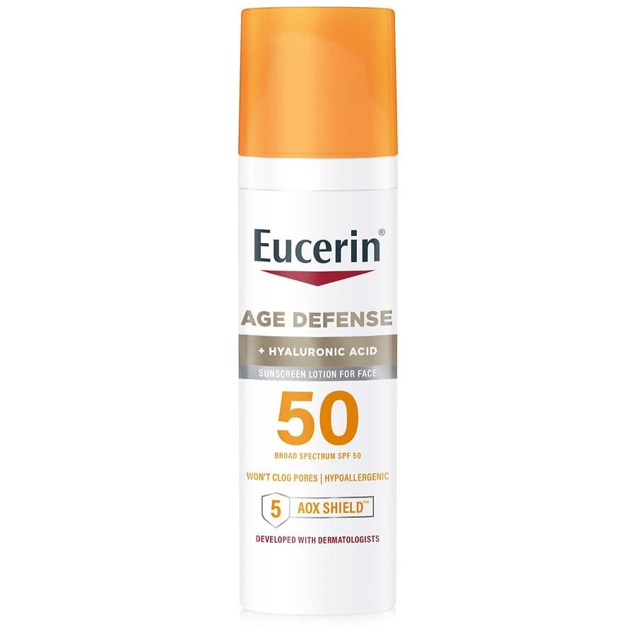 商品Eucerin|Face Sunscreen Lotion SPF 50, Age Defense,价格¥150,第4张图片详细描述
