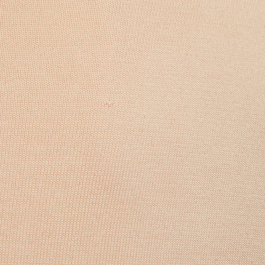 商品[二手商品] Chloé|Chloe Beige Cotton Knit Floral Sleeve Detail Top XS,价格¥751,第4张图片详细描述