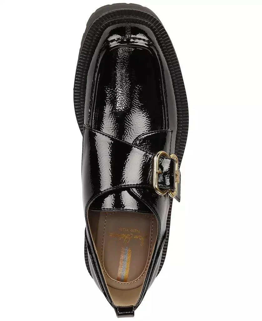 商品Sam Edelman|Women's Lora Platform Lug Sole Monk Strap Loafers,价格¥1123,第4张图片详细描述