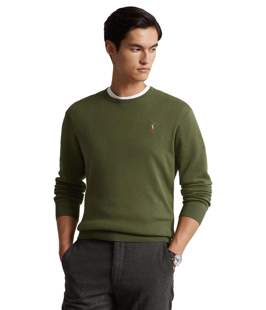 商品Ralph Lauren|Cotton Crew Neck Sweater,价格¥799,第1张图片