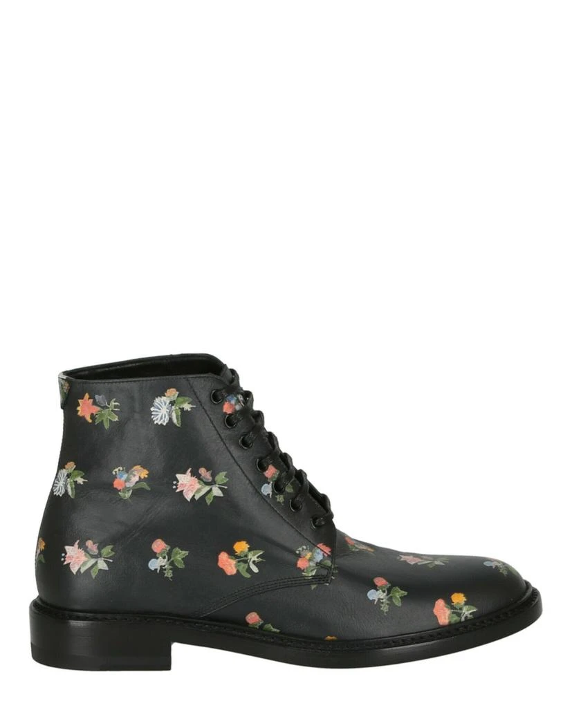 商品Yves Saint Laurent|Lolita Floral Print Ankle Boots,价格¥2497,第1张图片