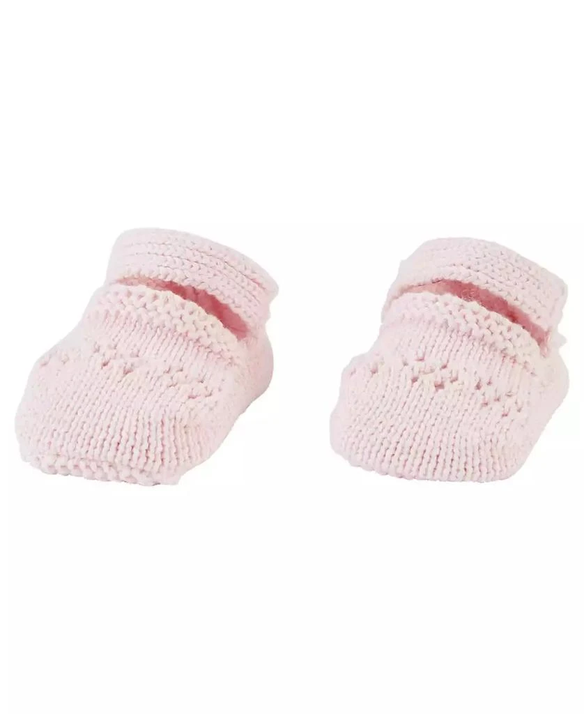 商品Carter's|Baby Girls Crochet Mary Jane Booties,价格¥75,第1张图片