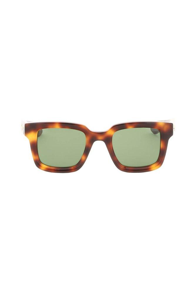 Salvatore Ferragamo Eyewear Rectangle-Frame Sunglasses商品第1张图片规格展示